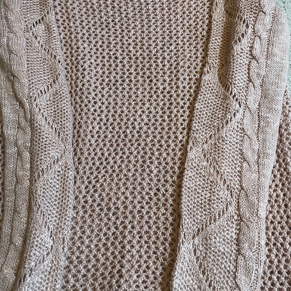 Pink Rose Dusty Pink Long Sleeve Top, Size Medium - Picture 5 of 7